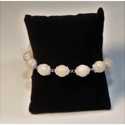 Natural Angelite Gemstones Bracelet